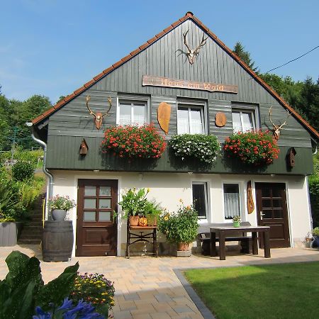 Ferienhaus Haus Am Wald Stolberg  Экстерьер фото