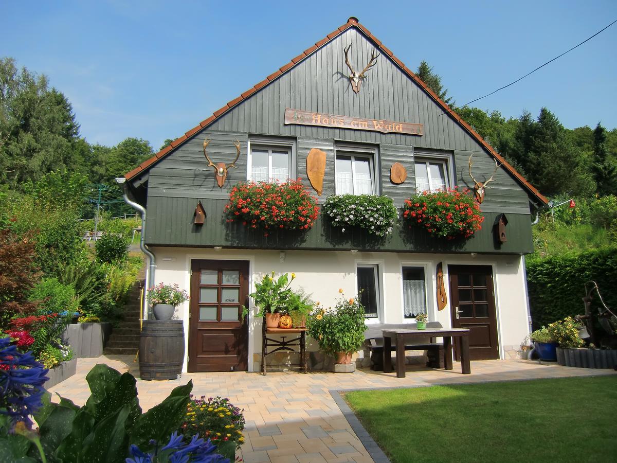 Ferienhaus Haus Am Wald Stolberg  Экстерьер фото